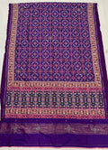 Navratna Handwork Patola Saree – Purple