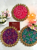 Reversible Patola Décor Pallet – Round