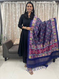 Manek Chowk Meenakari Patola Dupatta in Blue